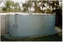 domestic water tank