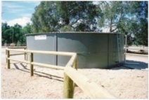 domestic water tank